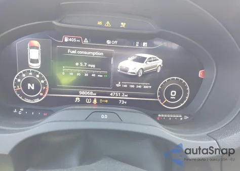 2017 Audi A3 2.0T Premium from USA, damaged, VIN WAUK8GFF5H1016106